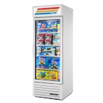 True GDM-23F-HC~TSL01 - Freezer Merchandiser, one-section, (1) glass hinged door, powder coated